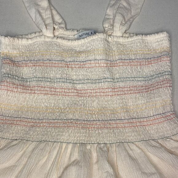 Texture and thread, Madewell, seersucker rainbow top medium - Picture 2 of 6